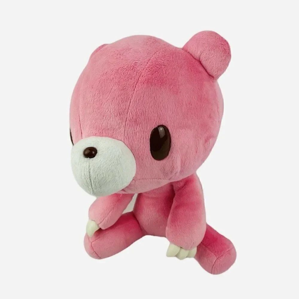 Gloomy The Naughty Grizzly 10" Pink Plush Mori Chack Chax Japan Anime NAZ Pity